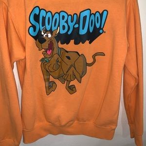 Orange Scooby-Doo Crewneck